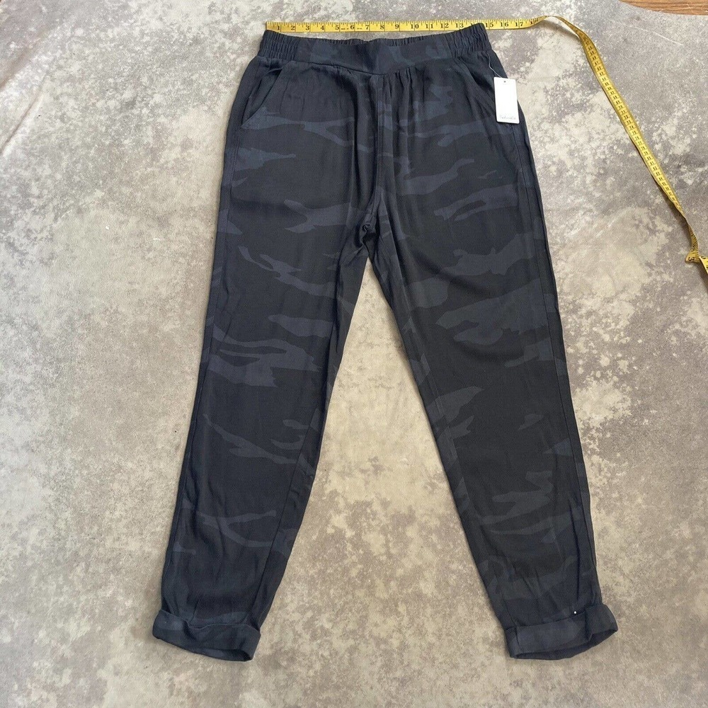 Splendid Camo Army Green Jogger Pants Women's Size Medium New Pockets
